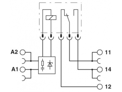 Релейный блок - PLC-BSC-230UC/21/SO46