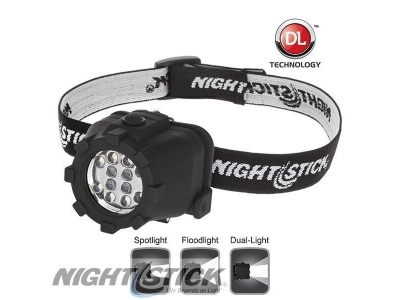 NSP-4602B Dual-Light Налобный фонарь с функцией