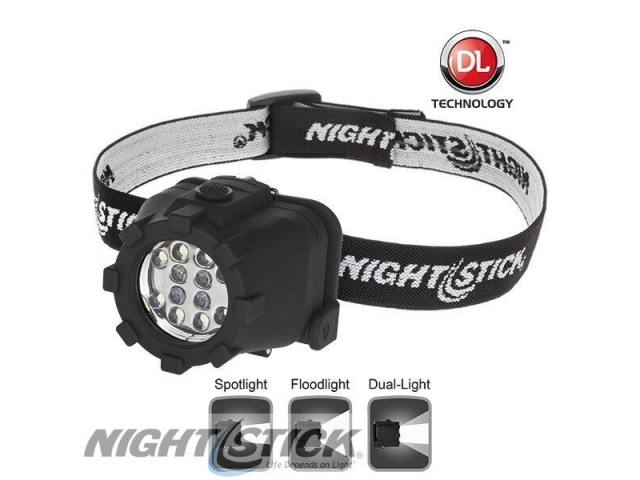 NSP-4602B Dual-Light Налобный фонарь с функцией